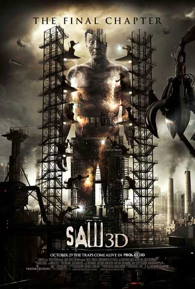 Saw 3D movie poster